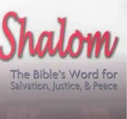 Shalom Restores What Is Broken